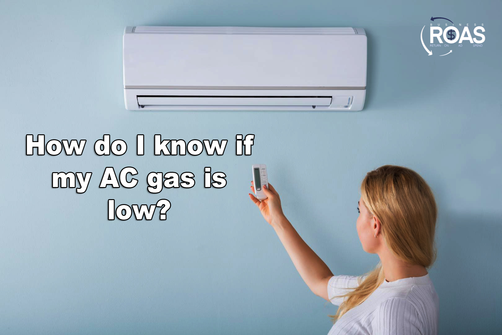 How do I know if my AC gas is low